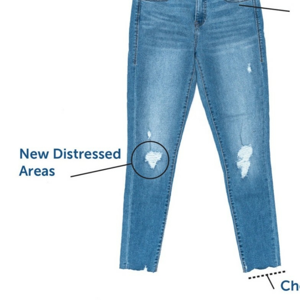 Brand New with tags, LLR Light Distressed Ankle